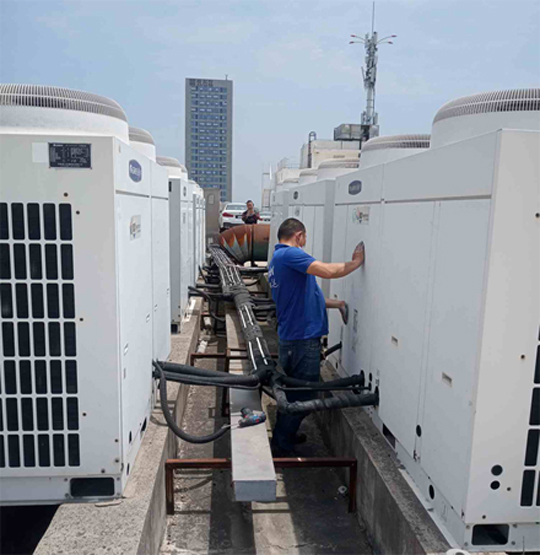 绥滨中央空调制热和不制冷系统维修方法